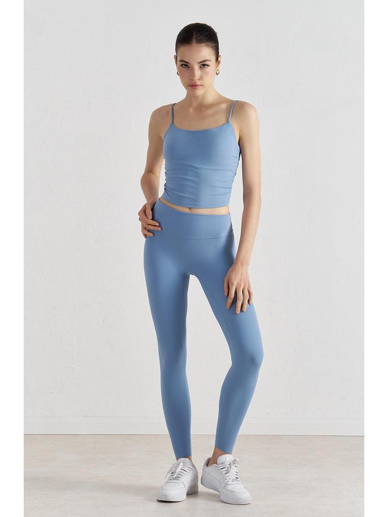 2025 Nude Feel Sports Bra: Shockproof Yoga Camisole for Spring/Summer Fitness