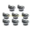 L8RE Pack of 8 Dishwasher Lower Basket Dishwasher Rollers Plastic Texture