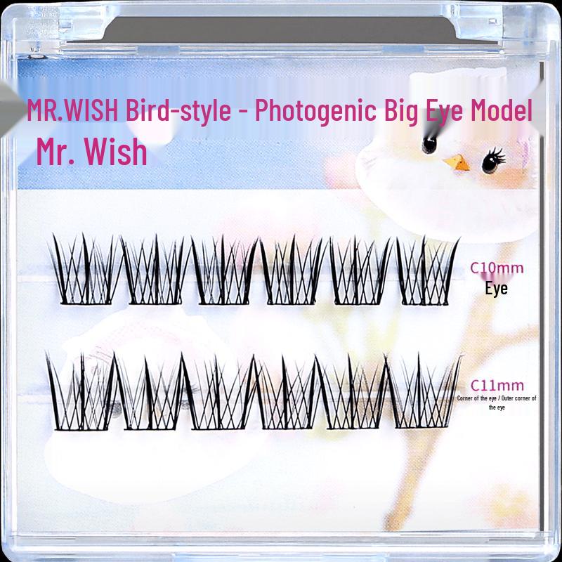 Mr. Wish 3D False Eyelashes with Glue