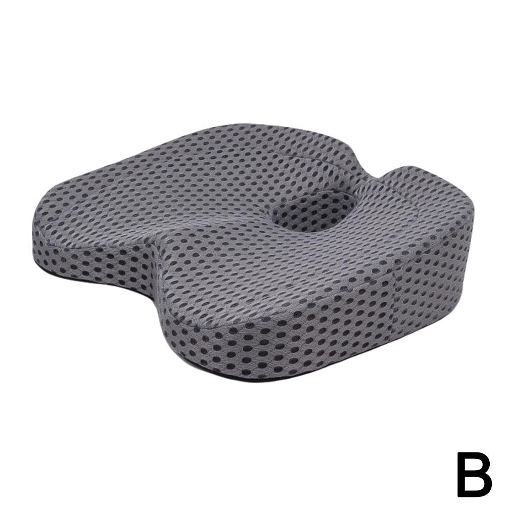 

НОВАЯ мягкая подушка для поддержки бедер, эргономичный дизайн, полая массажная пена, подушка с эффектом памяти, подушка Sea H4S9 grey-1pcs