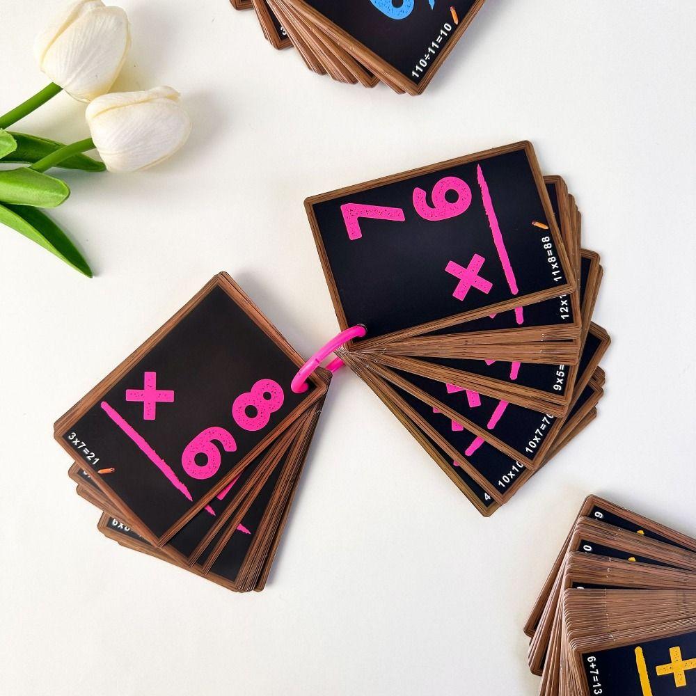 Addition Montessori Learning Cards Subtraction Math Toys Arithmetic Card Counting Toys