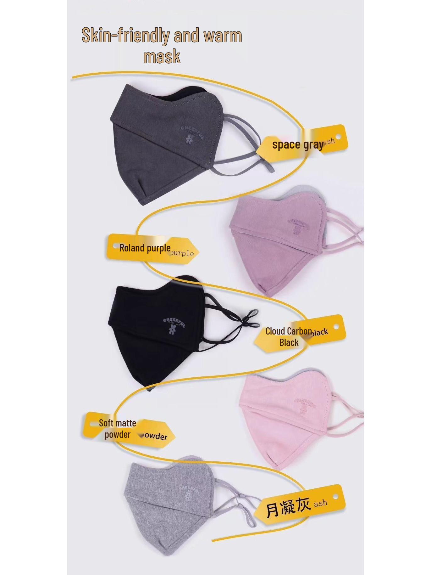 

Newcomer Special: Women s 3D Fleece-Lined Autumn/Winter Mask - Warm, Windproof, Dustproof