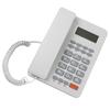 Home Hotel Wired Corded Desktop Phone Office Landline Telephone DTMF FSK English Display White