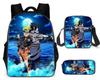 Naruto Backpack Student School Bag Cartoon School Bag Backpack Backpack Satchel Anime