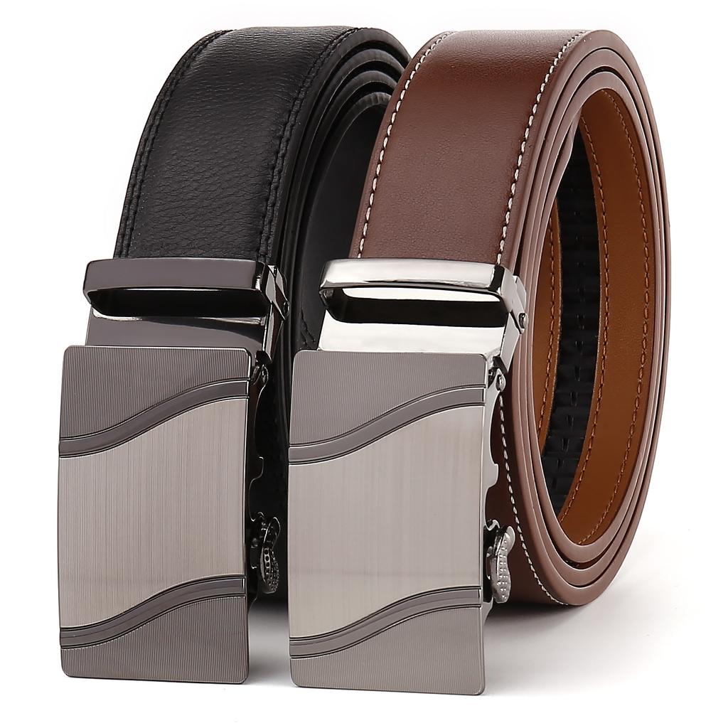 Business Simple And High-End Men'S High-End Leather Belt Men'S Trendy Men'S Fashion Wenzhou Belt Cowhide