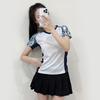 Quick-Dry Badminton Set Women Men Sportswear Running Tennis Volleyball Training Competition Uniform