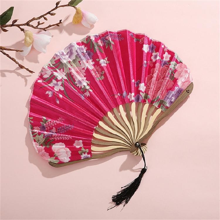 Vintage Muschelfächer Japanischer Chinesischer Handfächer für Hochzeitsmädchen Tanzfächer Geschenk