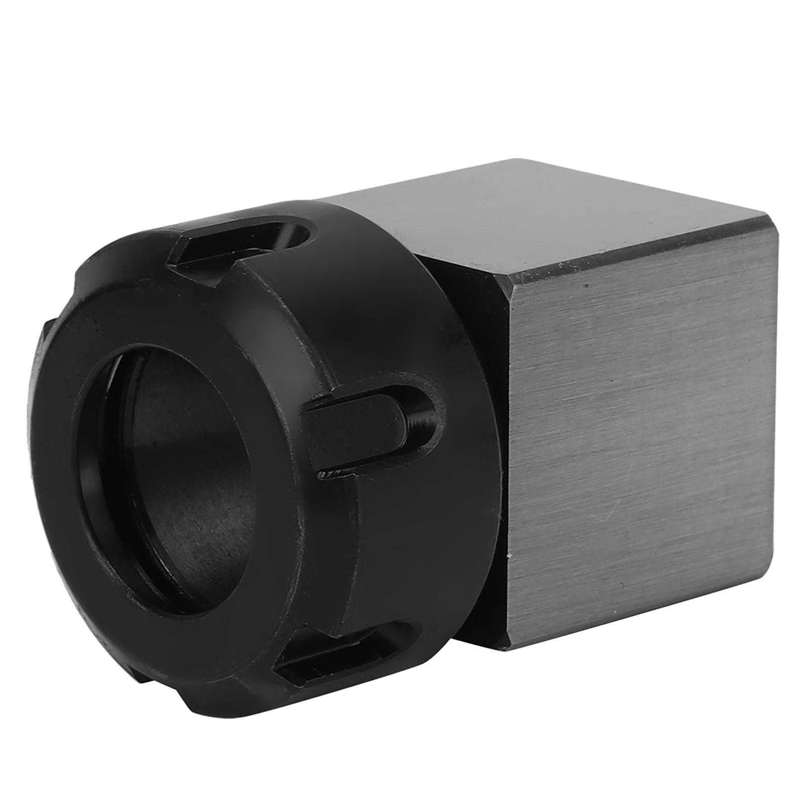 

Square Collet Chuck Block Silver Carbon Steel High Accuracy CNC Lathe Tool HolderER40