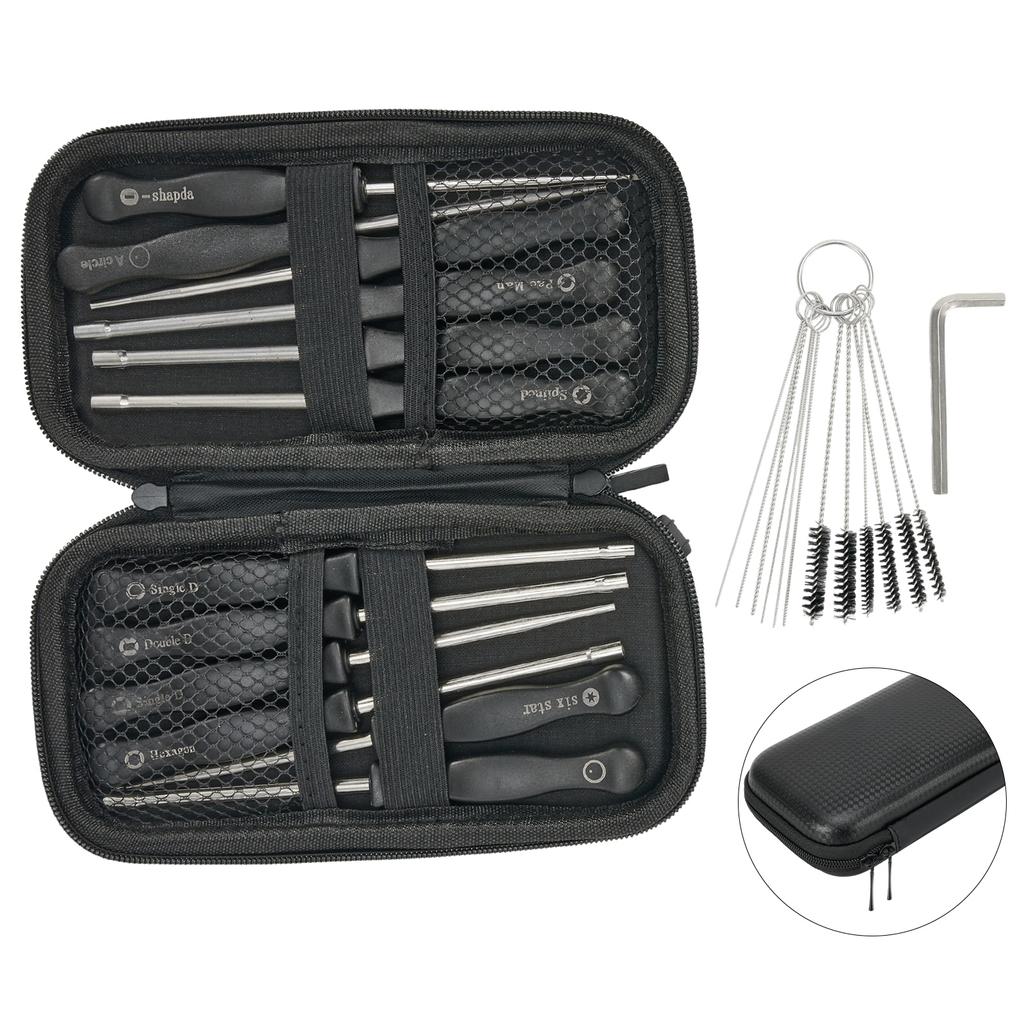 13pcs/set Professional Carburetor Adjustment Tool Screwdriver PacMan Splined 21 Double D Hexagon For Most 2cycle Carburetor