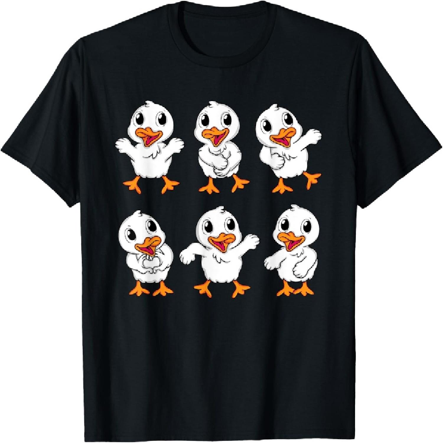 

Cute Baby Ducks Kids Duck Lover Women Duck T-Shirt XXXXXL різнокольоровий
