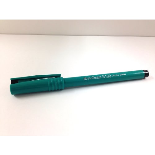Pentel Water-based Ballpoint Pen Ballpoint Pentel B100-AD 10 Pieces Black