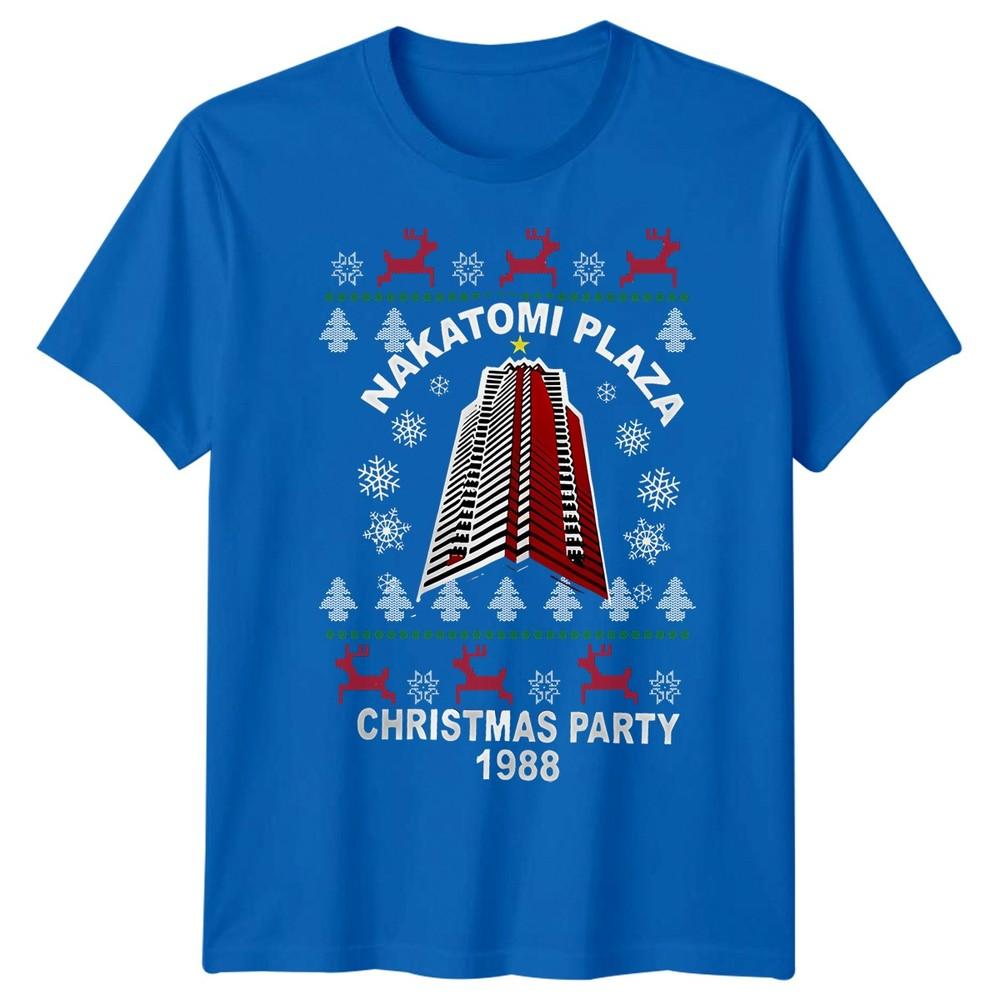 Nakatomi Plaza Christmas Party 1988 TShirt Xmas Retro Vintage Unisex Unisex Tee 2