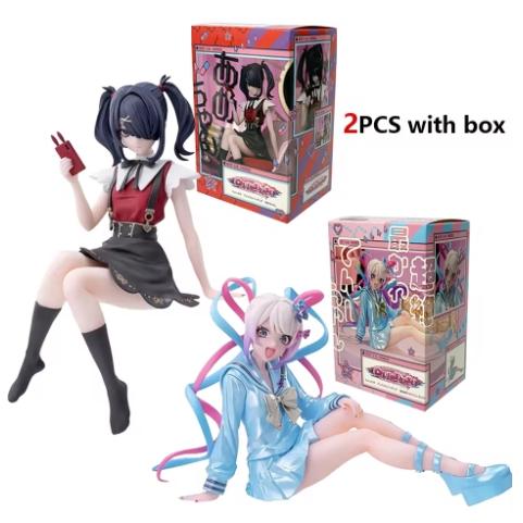 Ny Behövande Tjej Överdos Anime Figur KAngel Actionfigurer Virtuell Uppladdare PVC Samlingsmodell Prydnader Leksaker