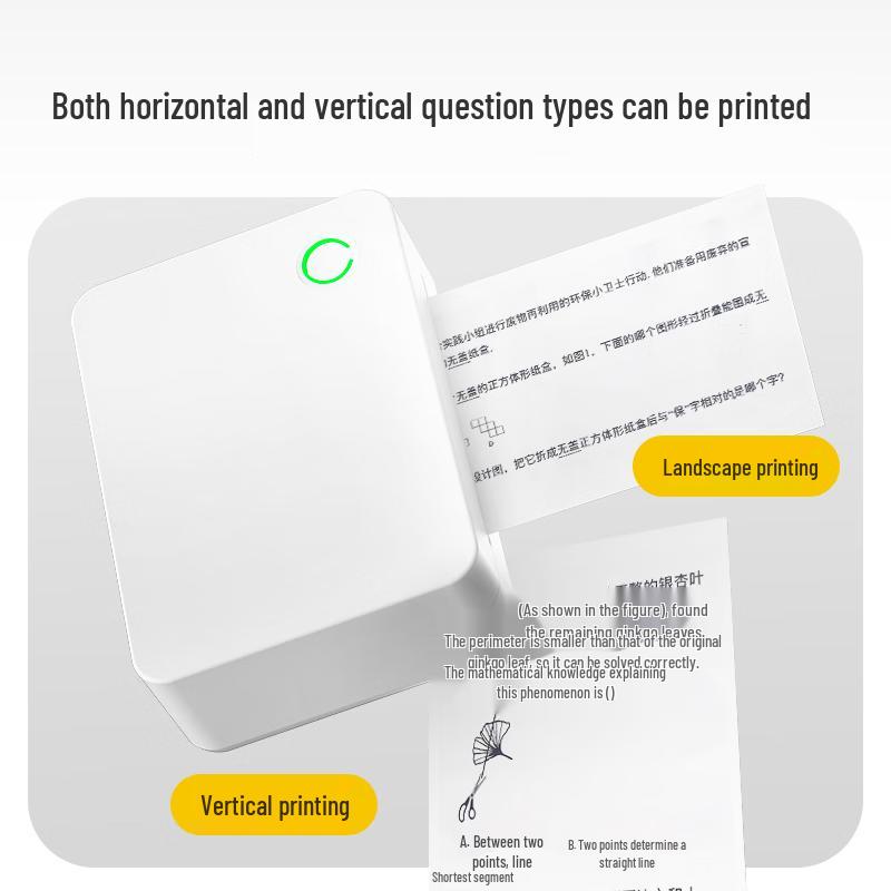 Stampante Portatile per Studio Deli X5 da 3 pollici Spina CN (adattatore incluso)