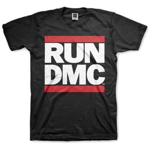 Run DMC Logo T-Shirt Black New Unisex T-Shirt XXXL