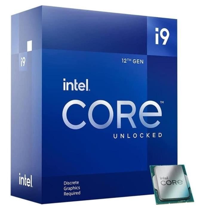 Processor - INTEL Core i9-12900KF - 16 Cores (8P+8E) - Socket LGA1700 - 600 Series Chipset - TDP125W (BX8071512900KF)