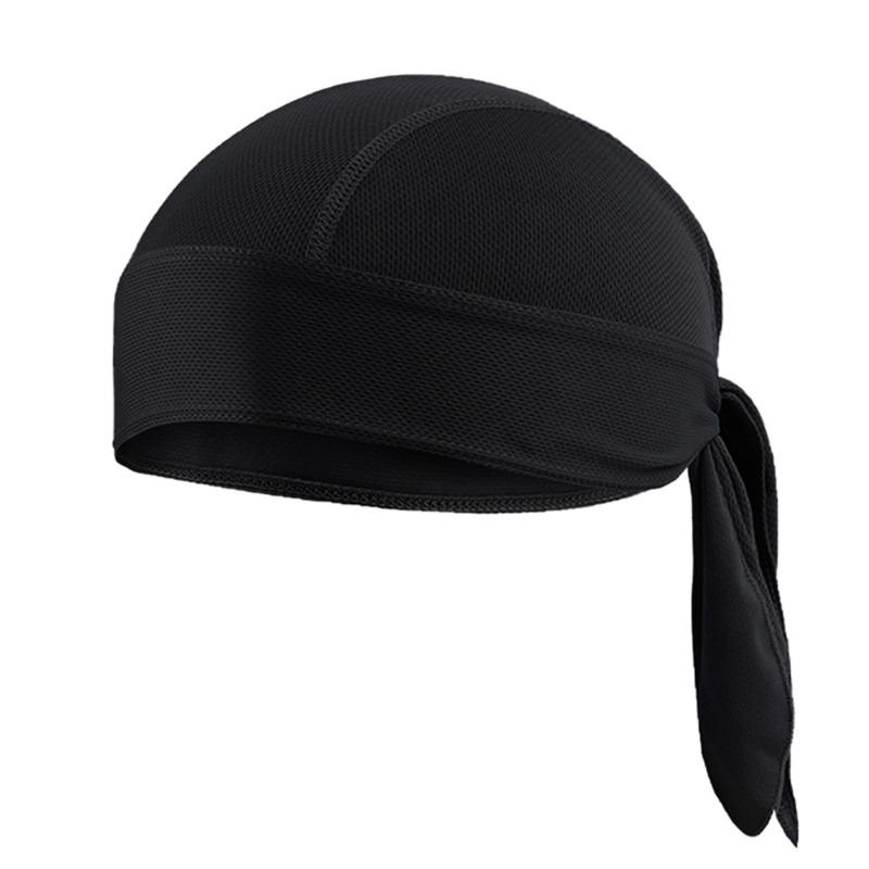 Summer Quick Dry Cycling Pirate Hat Moisture Wicking Breathable Sun Protection Cap Outdoor Sports Headscarf Hat For Bike Riding