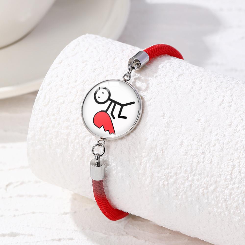 2024 Sun and Moon Lovers Stainless Steel Valentine's Day Couple Bracelet