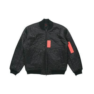 Chaqueta Bomber Texturizada de Corte Holgado Air 23 Engineered MA-1 para Hombre Chaquetas Negro CD5713-010