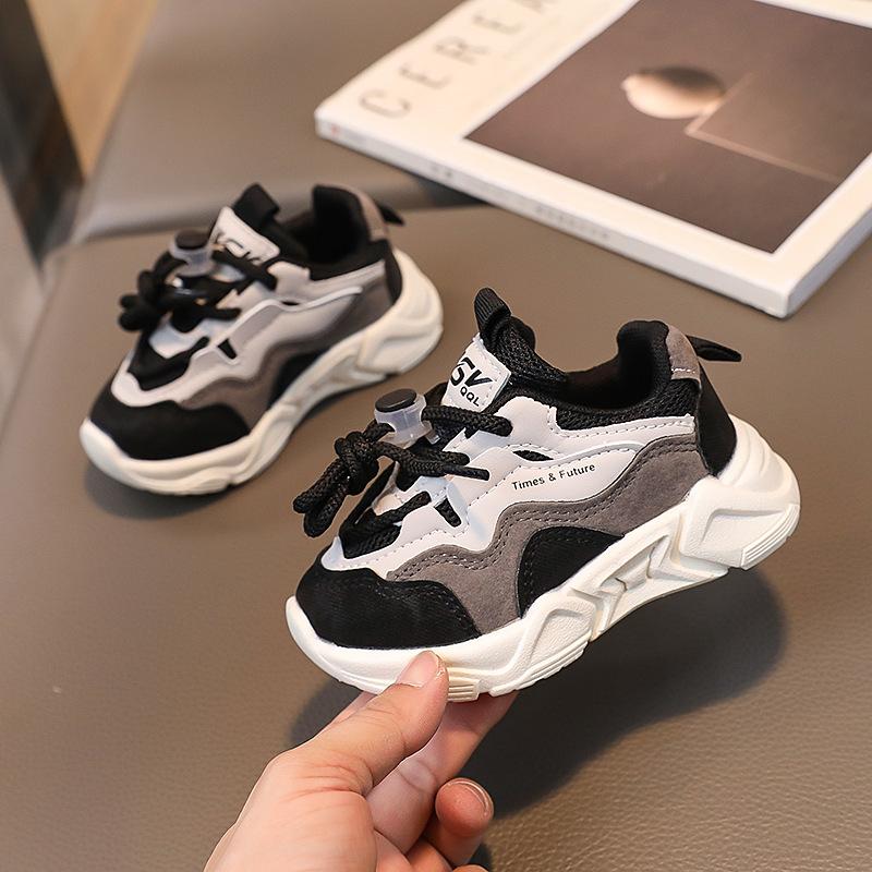 Kids Sport Shoes Fashion Mesh Breathable Boys Sneakers Spring Autumn Children Girls Outdoor Running