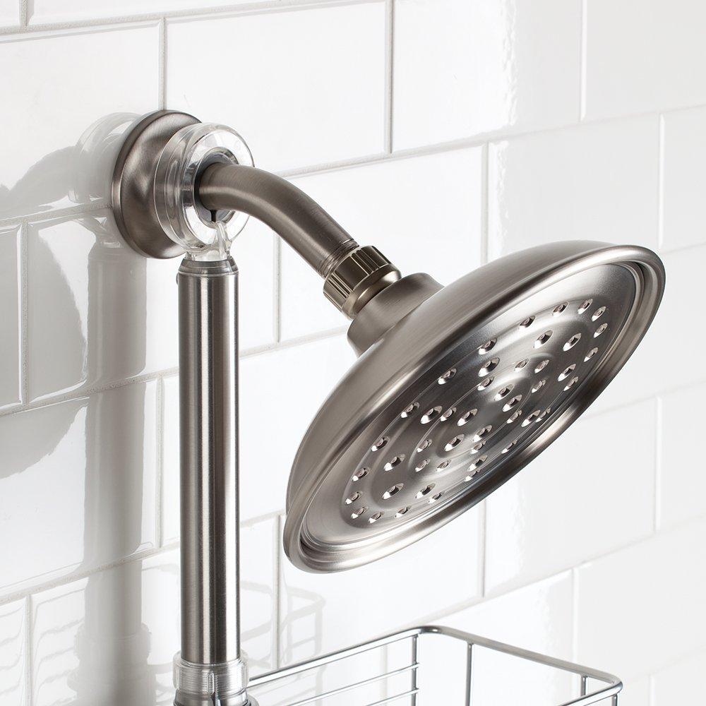 InterDesign Dusjhylle Badekar Bad 2 Nivåer Forma Matt Rustfritt Stål 46070EJ