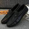 Fashion Men's Loafers Low-top Casual Shoes for Men Comfort Soft Male Social Shoes 2025 Men's Flat Driving Shoes Chaussure Hommes Hombre
