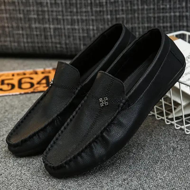 Fashion Men's Loafers Low-top Casual Shoes for Men Comfort Soft Male Social Shoes 2025 Men's Flat Driving Shoes Chaussure Hommes Hombre