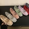 Fashion Bailamos 2025 New Women Flats Ladies Casual Mary Jane Shoes Soft Sole Outdoor Dress Shoes Round Toe Ballerinas Shoes