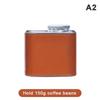Versiegelter Kaffeebohnen-Aufbewahrungsbehälter mit Deckel, Outdoor-Camping-Kaffeebohnen-Aufbewahrungsbehälter, Feuchtigkeitsgeschützter und Frische-Erhaltender Behälter