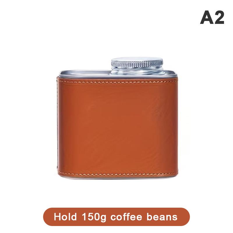 Versiegelter Kaffeebohnen-Aufbewahrungsbehälter mit Deckel, Outdoor-Camping-Kaffeebohnen-Aufbewahrungsbehälter, Feuchtigkeitsgeschützter und Frische-Erhaltender Behälter