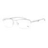 Puma Galleria Puma EyeglaSS Frame Pu0094o 003 Semi RimleSS Metal Men S And woMen S glaSSeS