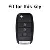 Shell Fob For Kia Rio 3 K2 Ceed Cerato K3 Sportage 4 Picanto K5 Optima Sorento Forte Stinger TPU Leather Car Key Case Cover