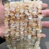 8-10mm Middle Hole Crushed Stone Beads for DIY Jewelry, Bracelets, Necklaces 