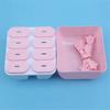 Popsicle Molds 6/8 Grid Ice Pop Molds Food Grade Silicone Ice Cream Mold DIY Homemade Reusable Easy Release Ice Pop Make