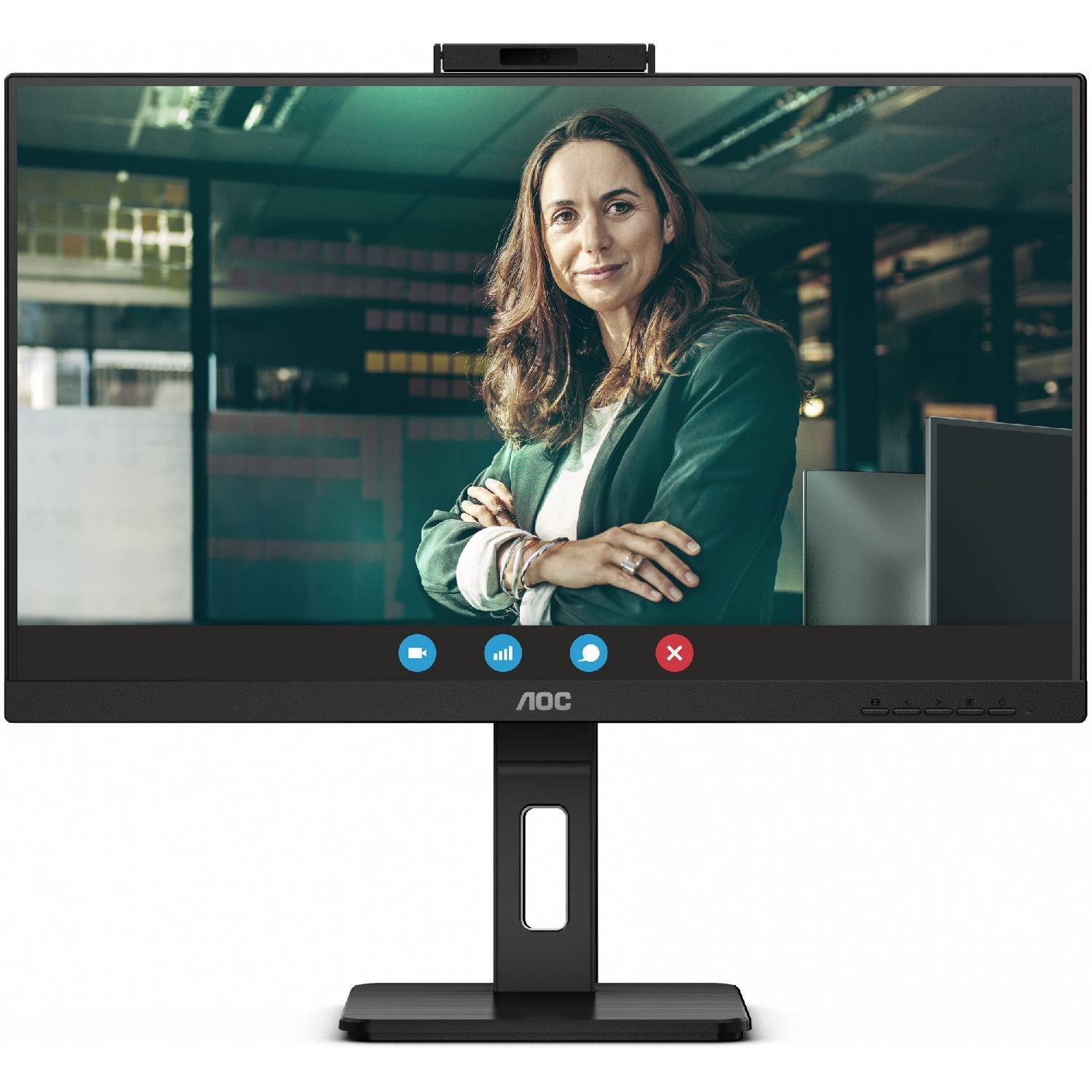 

Экран Aoc 23 8 дюймов 24p3cw Черный Ips Led 16 9 HDMI M m Matte Has Piv 300cd 178 г 178 г 1920x1080 75 Гц Dp Fhd Usb 5 41 кг