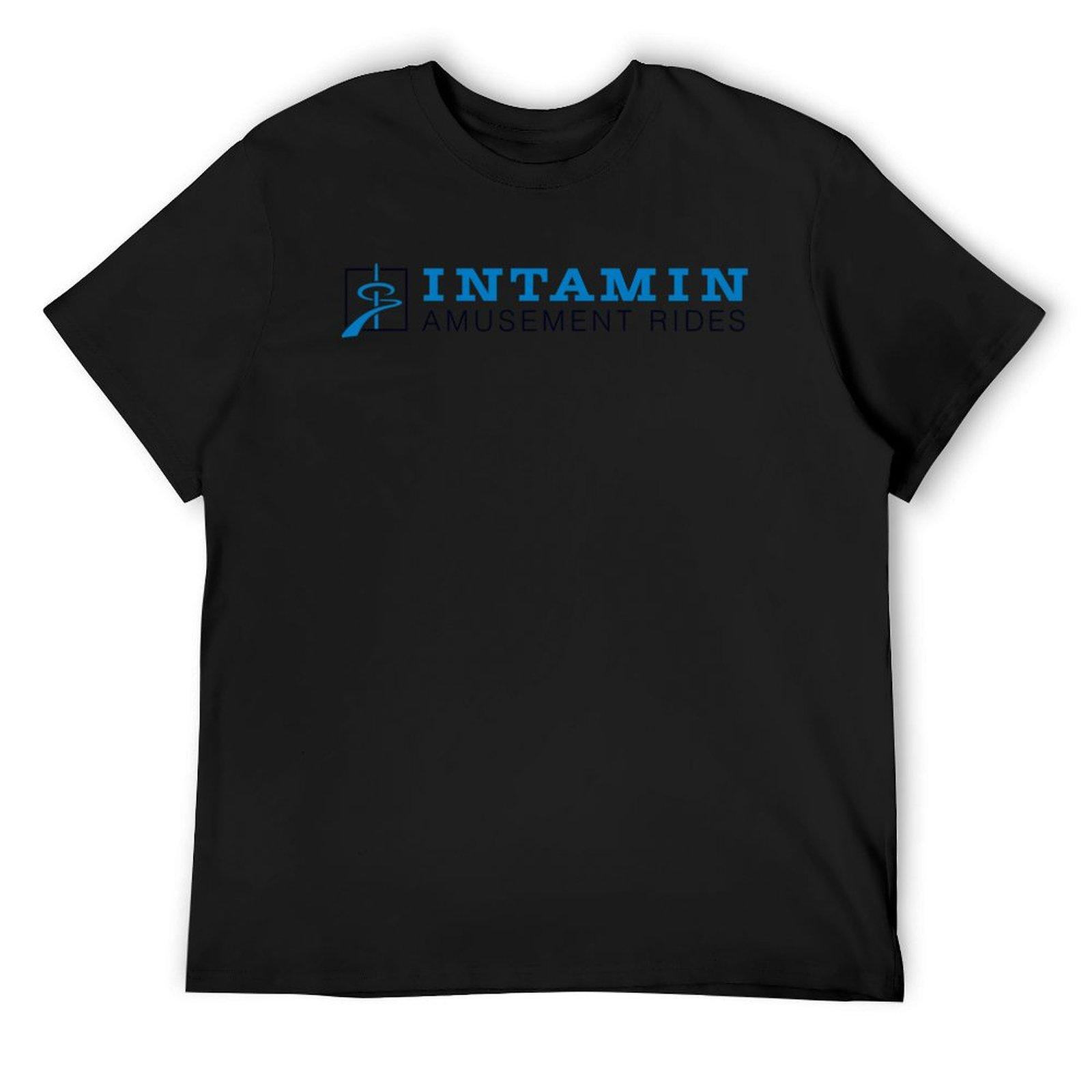 

Intamin amusement rides logo classic t shirt essential t shirt T-Shirt kawaii clothes tops Short sleeve tee men graphic t shirts 4XL