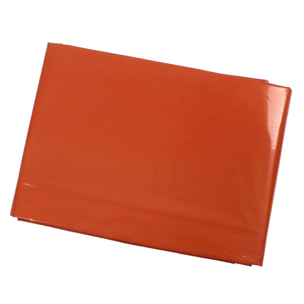Emergency Tent 2 Person PE Aluminum Film Tear Resistant Waterproof Survival Shelter Outdoor Emergency Shelter Orange
