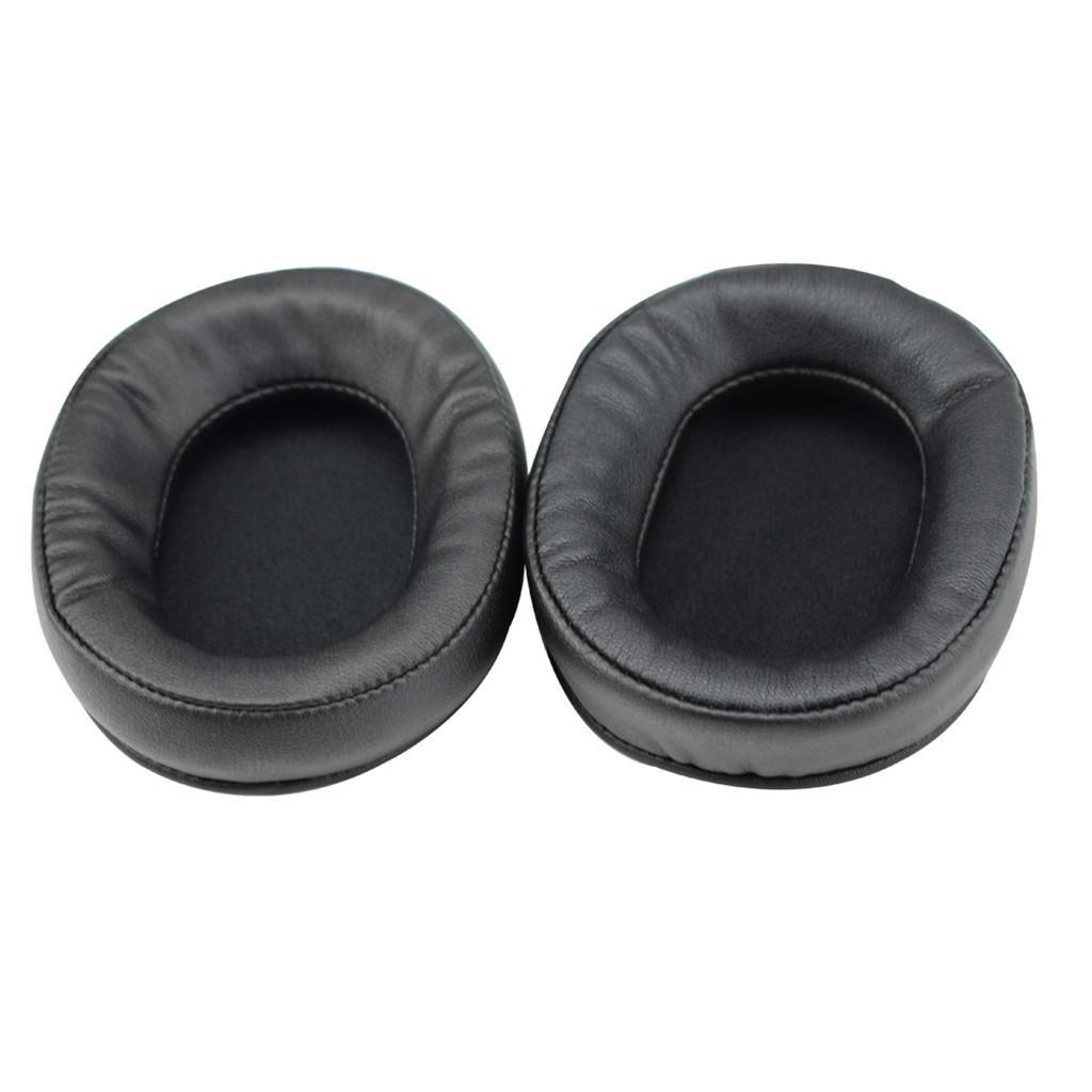 1Pair Protein Skin Ear Pads Sponge Cover Soft Ear Pads for ATH WS1100 ATH-WS1100 Headphone