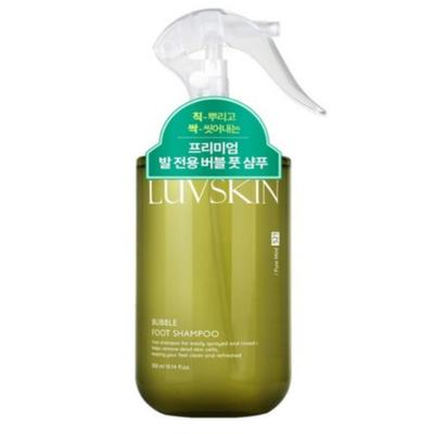 LUVSKIN Bubble Foot Shampoo Pure Mint Scent 300 Ml