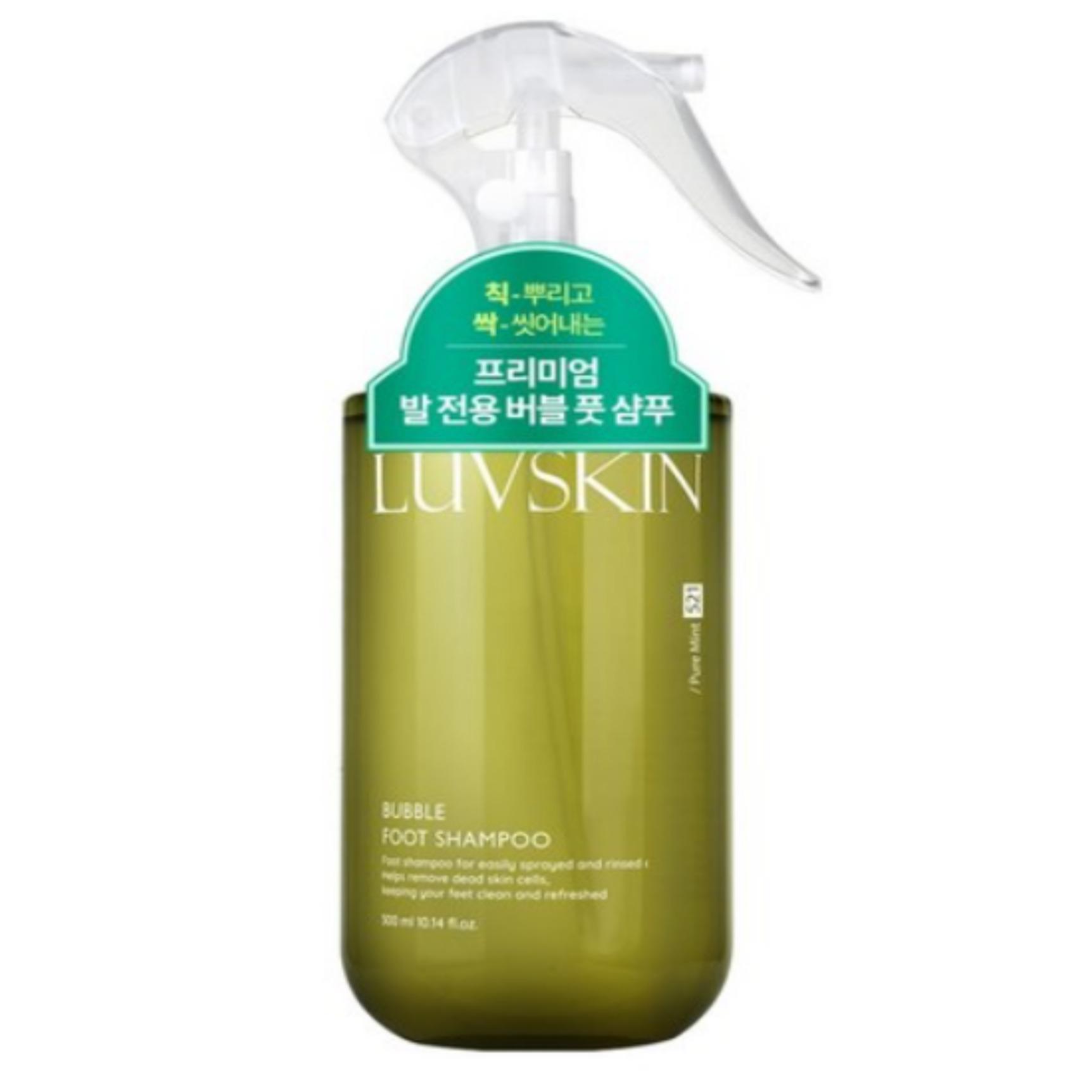 

LUVSKIN Bubble Foot Shampoo Pure Mint Scent 300 ml Foot Shampoo 1
