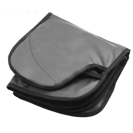 Child Car Seat Protector with Mesh Pocket Non-Slip Backing Waterproof Stain Resistant Thick Padding Baby Car Seat Cover