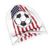 2D Flat Printing Nations Football Fest Fashion Knit Hat for Adults Adds a Stylish Finishing Touch To Everyday Outfits Perfect for City Walks, Weekends