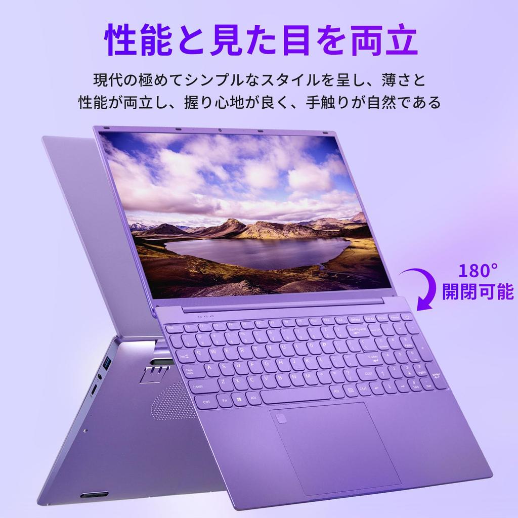 SERYUB velký IPS displej CPU Alder DDR5 12GB NVMe Office2019 Žádná počáteční nastavení barva podsvícení na výběr 5 bezdrátová myš 16palcový notebook/19201200