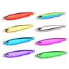 8Pcs Metal Fishing Lures Spoon Metal Jigs Lures Sea Fishing Lure Artificial Baits for Freshwater and Saltwater