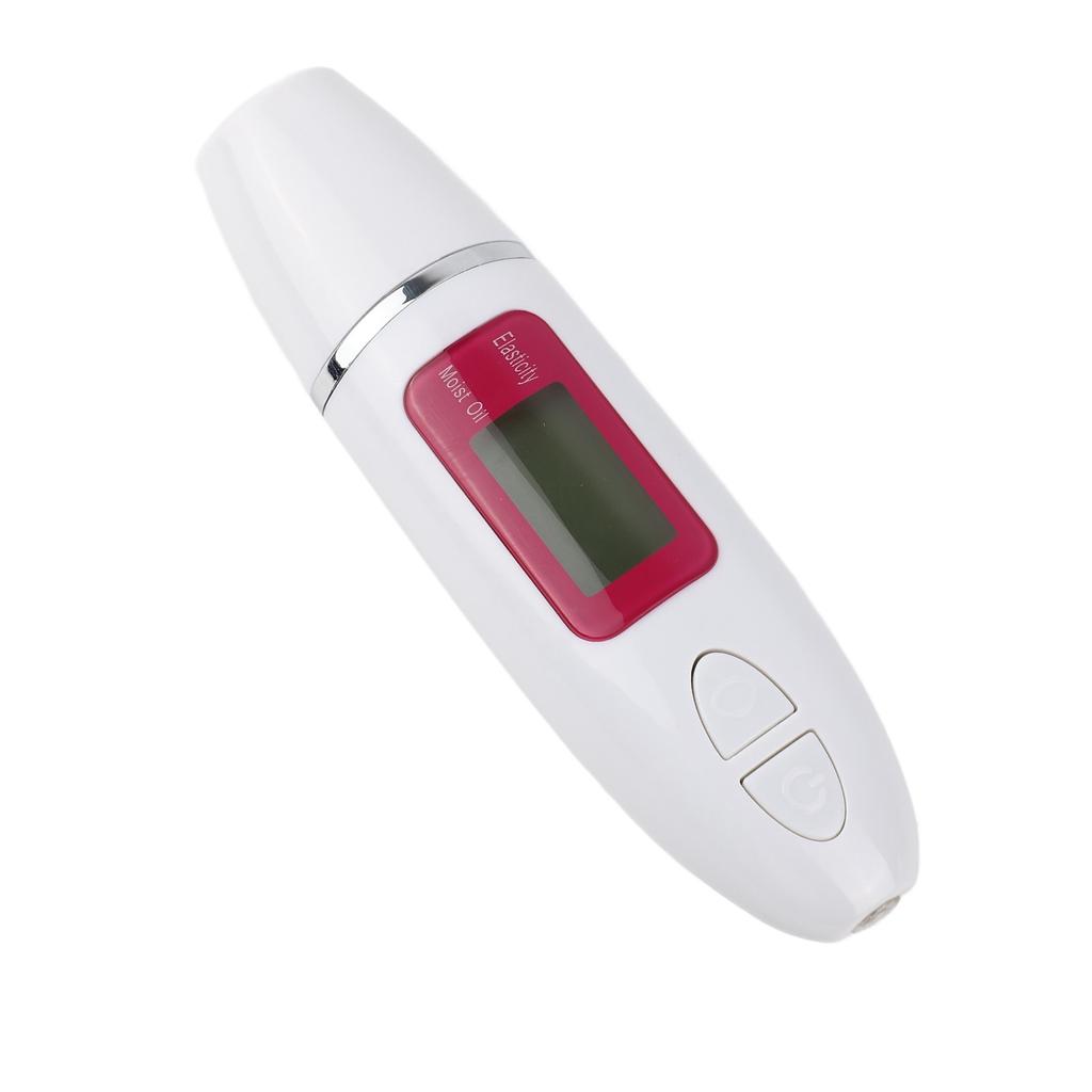 2 Colors Digital LCD Display Precision Skin Sensor Tester Facial Hydration Water Oil Analyzer