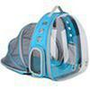 Transparent Portable Pet Backpack - Breathable Double Shoulder Travel Carrier for Cats