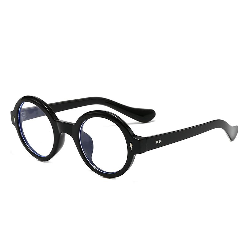 Vintage Comfort Outdoor Casual Shades Ladies Round Frame Eyeglasses Men Fashion Popular Simple Lightweight Sun Glasses