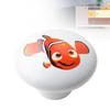 Cartoon Design Ceramic Drawer Knobs Nursery Room Cabinet Dresser Drawer Knobs Suitable for Closet Drawer Door