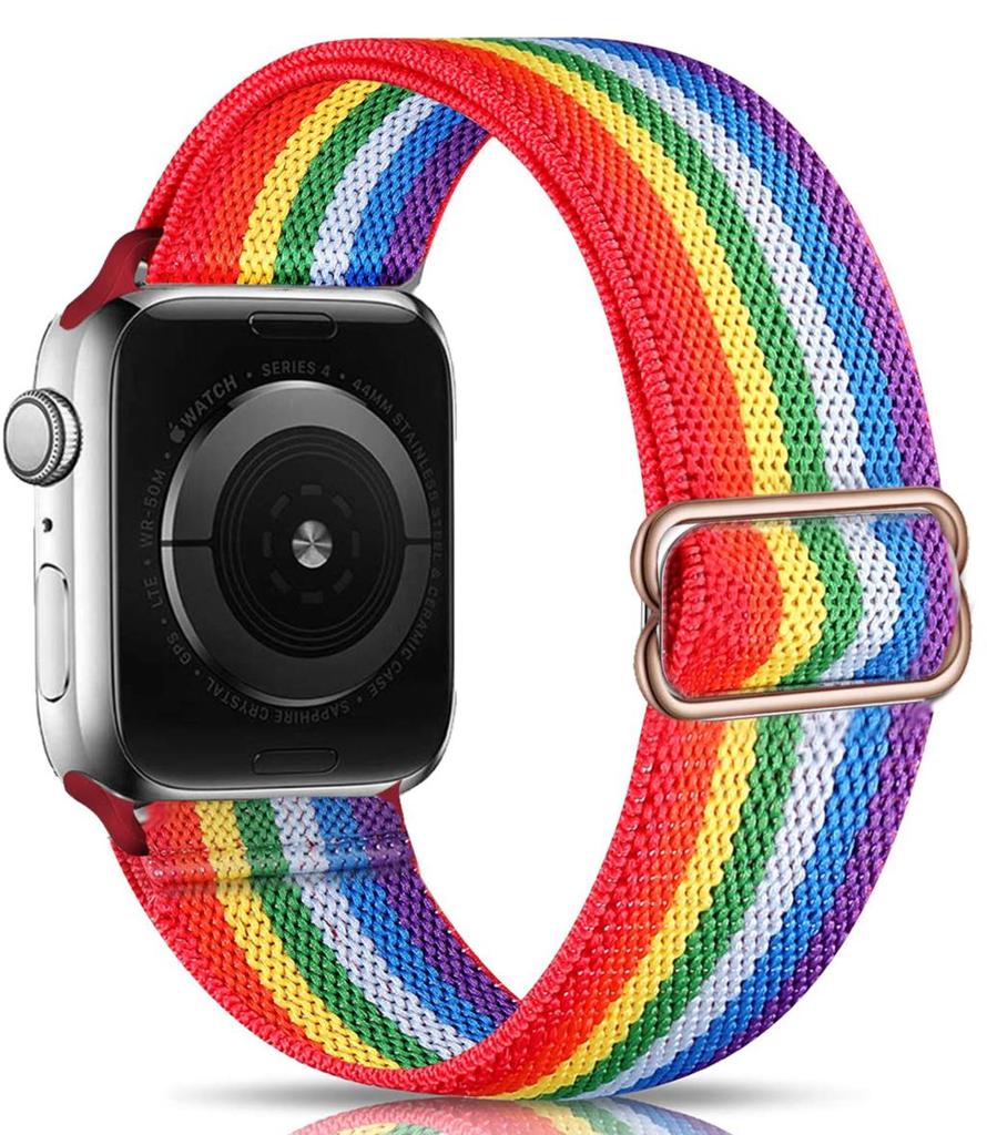 Scrunchie Strap for Apple watch ultra 2 band 49mm 44mm 40mm 45mm 41mm 46mm Elastic Nylon bracelet iWatch series 3 6 se 7 8 9 10