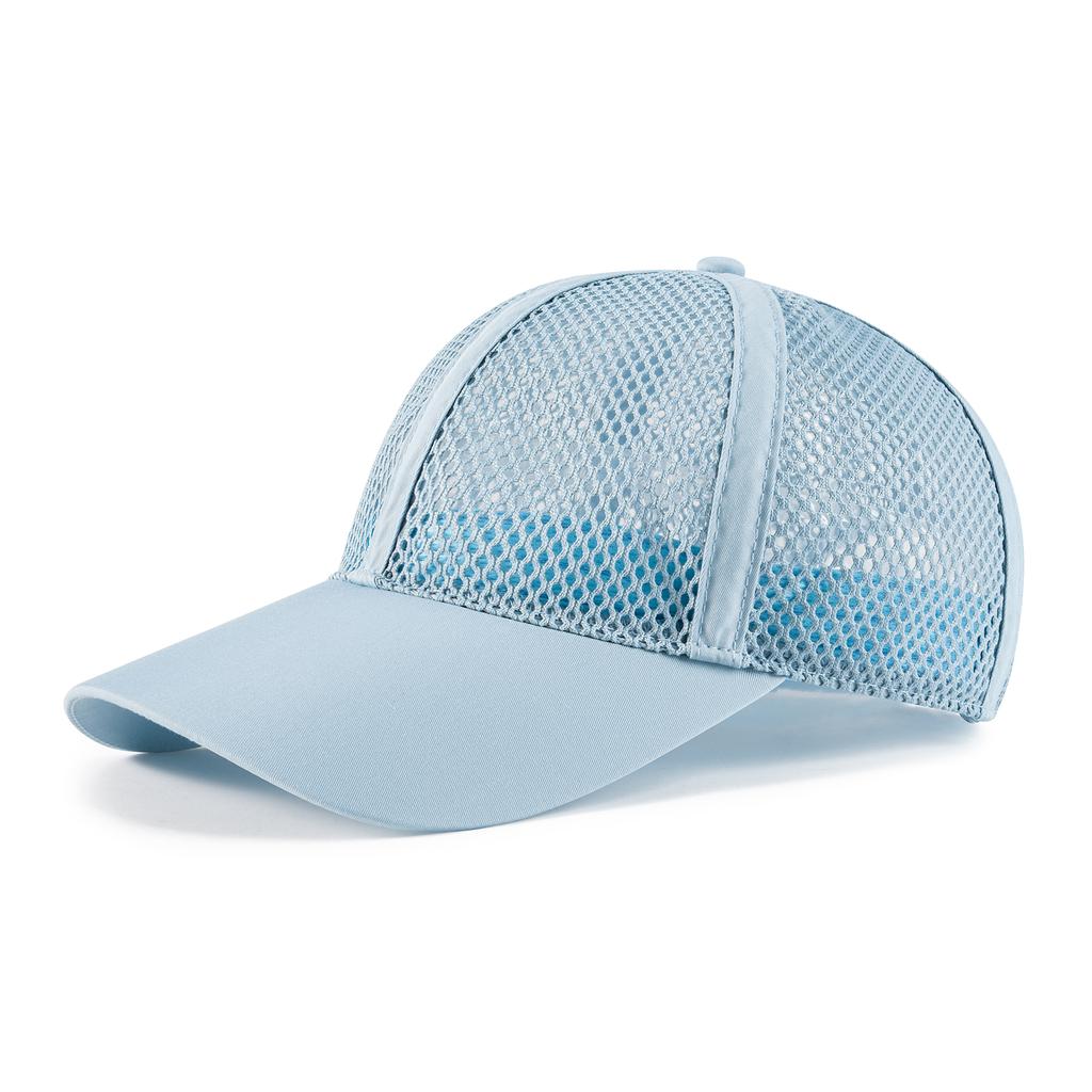 VOBOOM Breathable Full Mesh Baseball Cap for Men Women Lightweight Trucker Sports Hats Quick Dry Outdoor Running Cap
